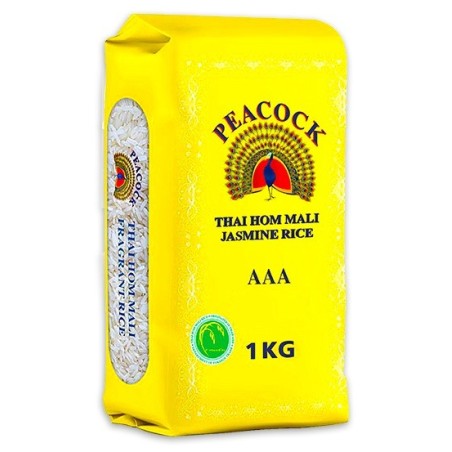PEACOCK THAI RICE 1KG